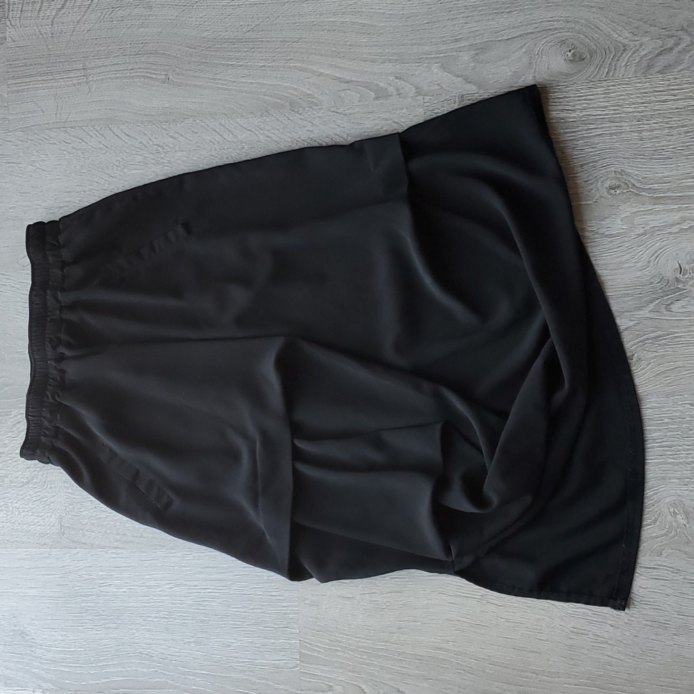 Asymmetrical Modern Black Skirt